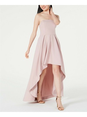 

SPEECHLESS Женское фиолетовое платье макси без рукавов без бретелек для вечеринок Hi-Lo Juniors, Фиолетовый