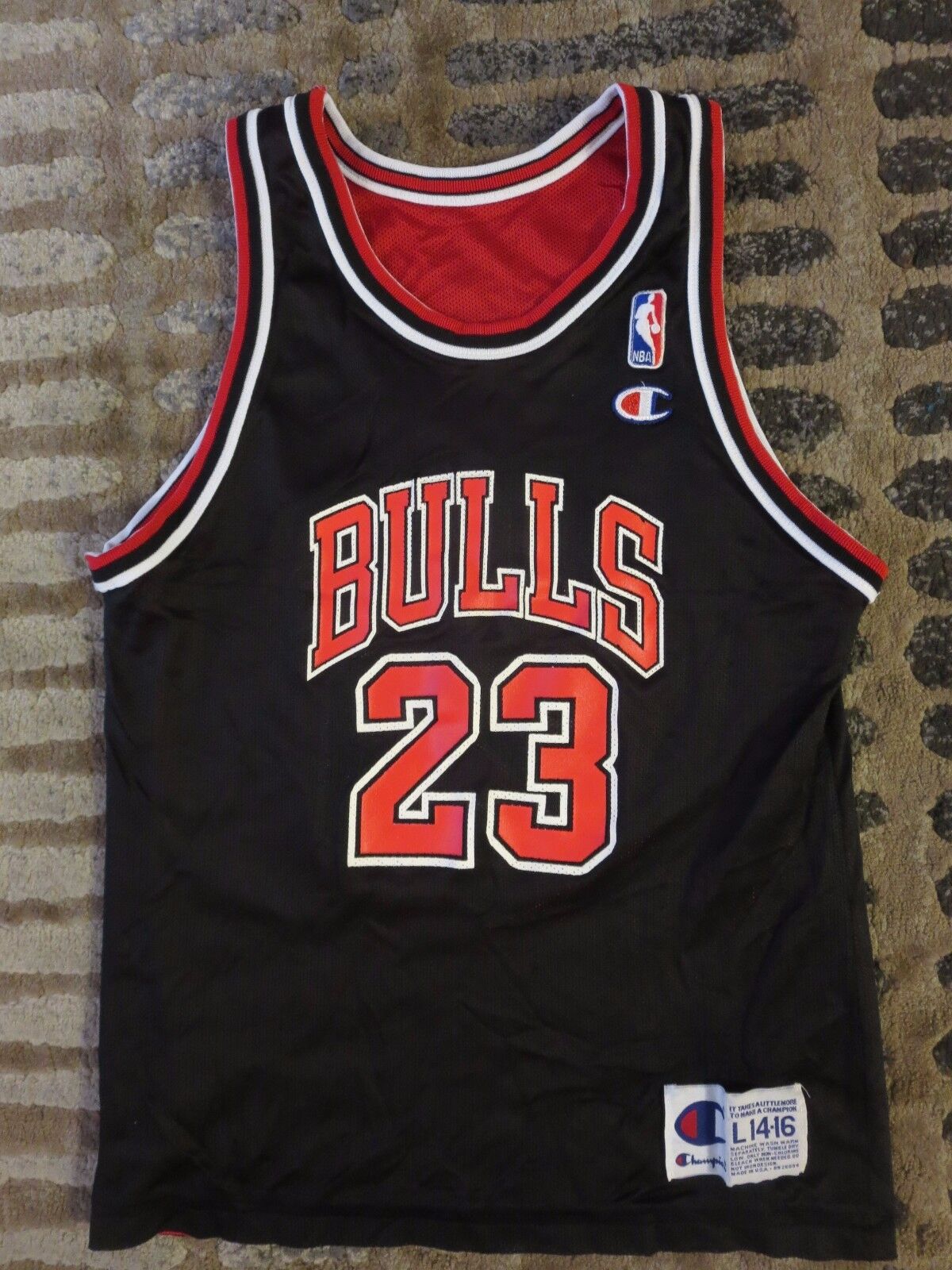 Michael Jordan #23 Chicago Bulls NBA Champion Black Jersey Michael Jordan #23 Chicago Bulls NBA Champion Black Jersey
