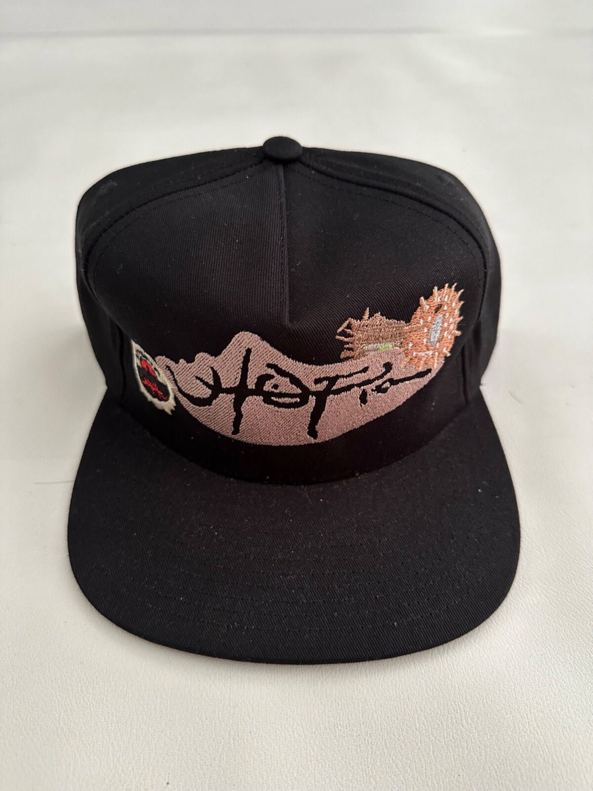 Travis Scott Utopia Embroidered Black Graphic Snapback Hat