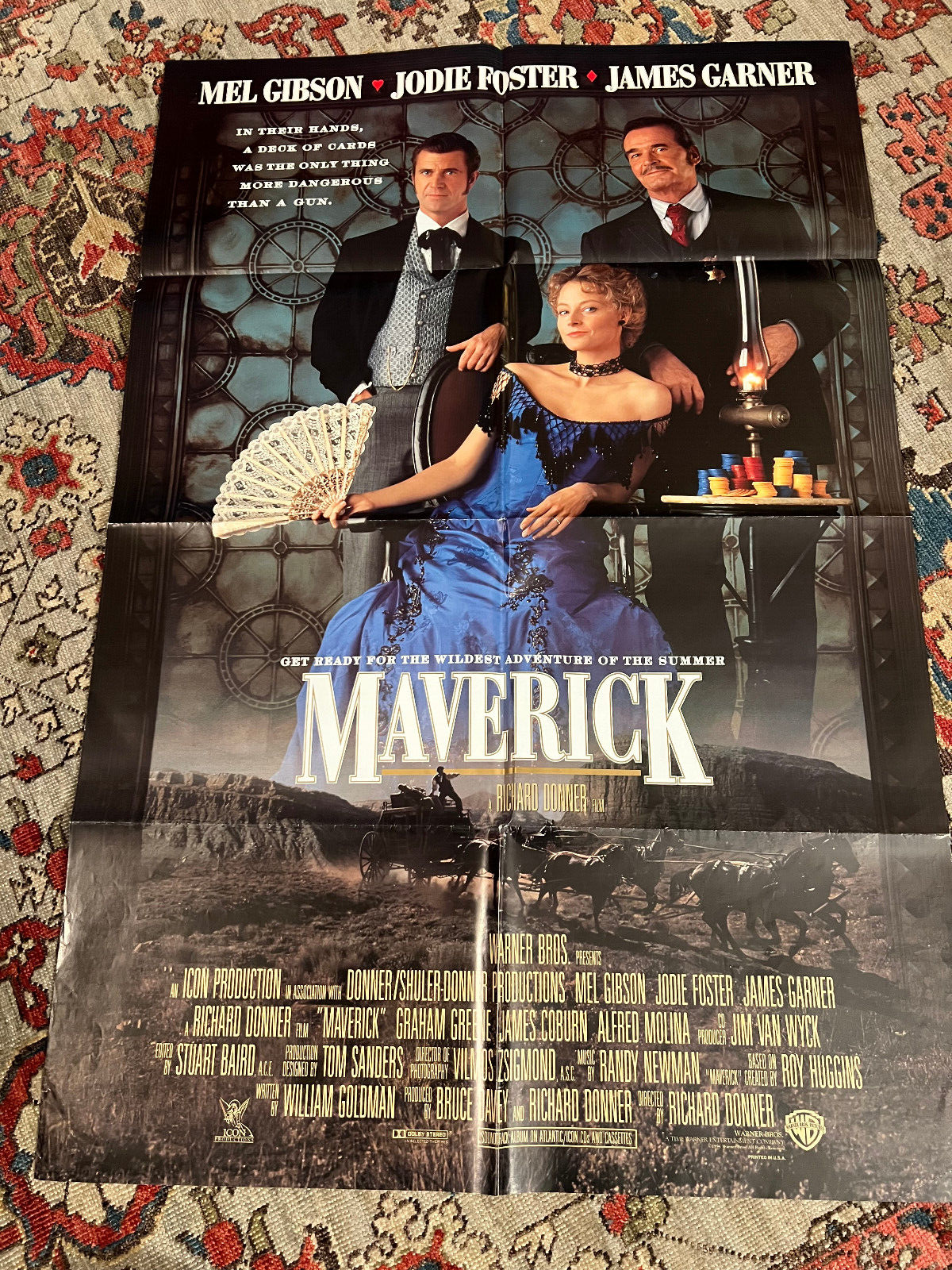 映画 MAVERICK トランプ 1994年 ワーナー・ブラザース 映画 MAVERICK トランプ 1994年 ワーナー・ブラザース 1994 MAVERICK