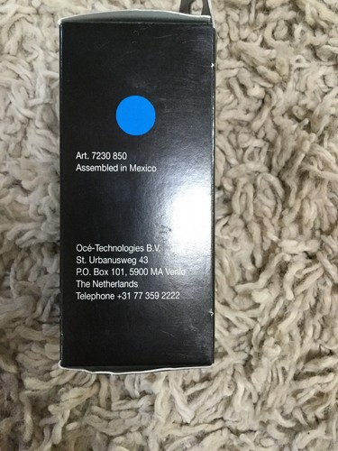 OCE TCS 400 CYAN PRINT HEAD S7230850 25ML - NEW FACTORY SEALED