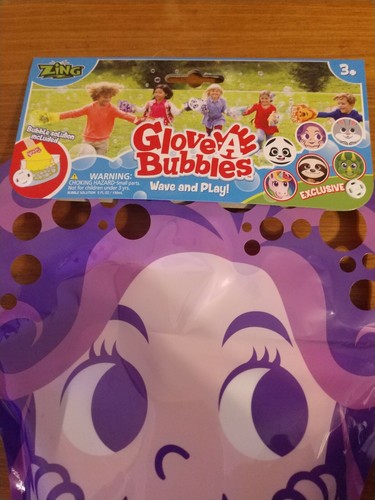 GLOVE A BUBBLE MERMAID WAVE AND PLAY ZING TOYS - CREATES HUNDREDS OF BUBBLES