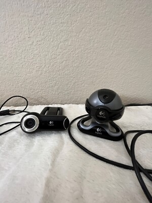 Vintage Logitech Web Cam Bundle (pro cam 9000 & 5000)