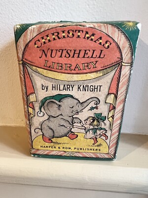 Christmas Nutshell Library by Hilary Knight Vintage 1963 Harper & Row Complete
