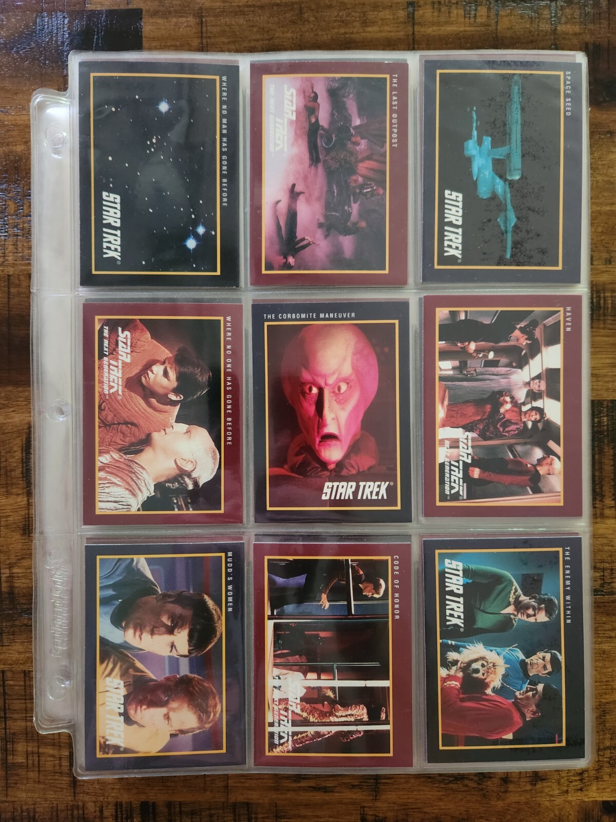 STAR TREK THE NEXT GENERATION 1992 Inaugural Edition Impel