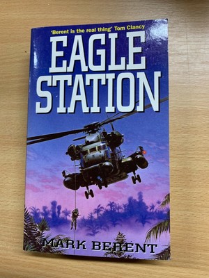 1993 Mark Berent "Águila Estación" Militar Fiction Libro de Bolsillo (P3)