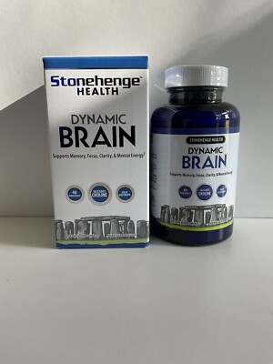 Stonehenge Health Dynamic Brain Supplement  Memory Focus & Clarity  60 Capsule