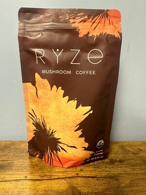 Ryze Mushroom Coffee Organic New 30 SERVINGS FREE SHIPPING SAME OR NEXT DAY