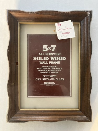 Vintage Solid Wood Frame 5x7, National Picture & Frame Co