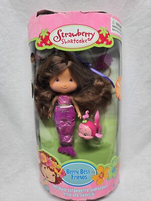 Strawberry Shortcake Mermaid Coco Calypso Factory Error- See DESCRIPTION  2004