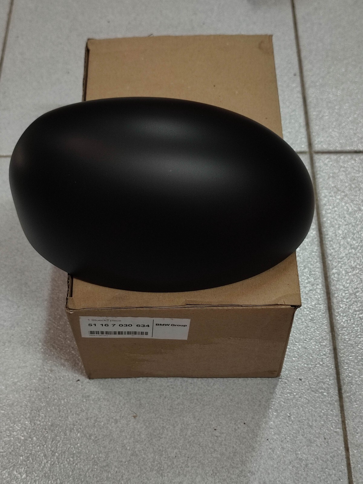 MINI R50-R52 cover mirror right SCHWARZ !NEW! GENUINE