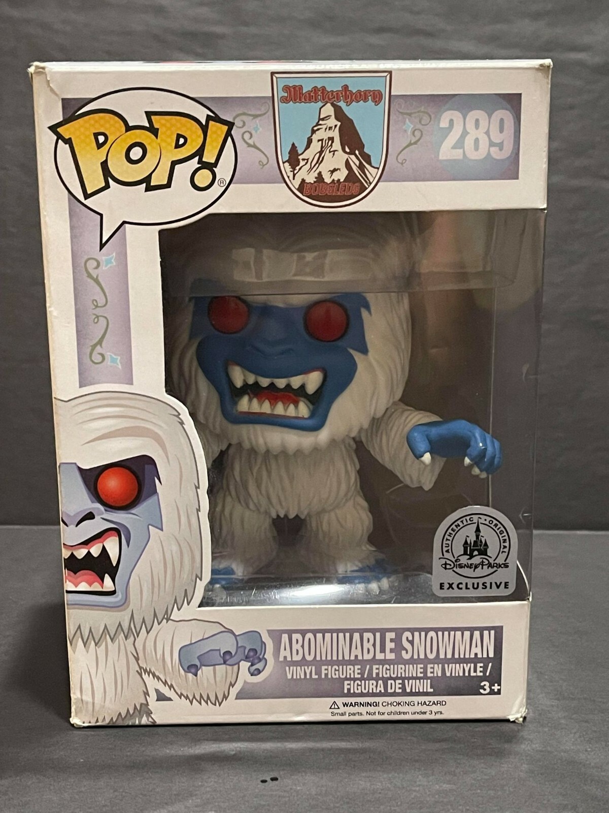 FUNKO POP! Disney Parks Exclusive Abominable Snowman #289 VAULTED (Damaged  Box) | eBay