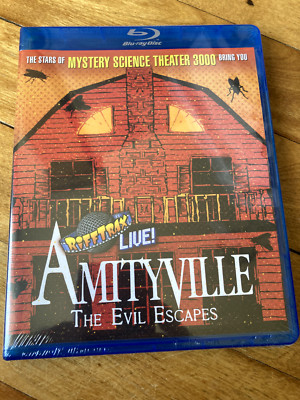RiffTrax Live! Amityville: The Evil Escapes Blu-Ray BRAND NEW SEALED