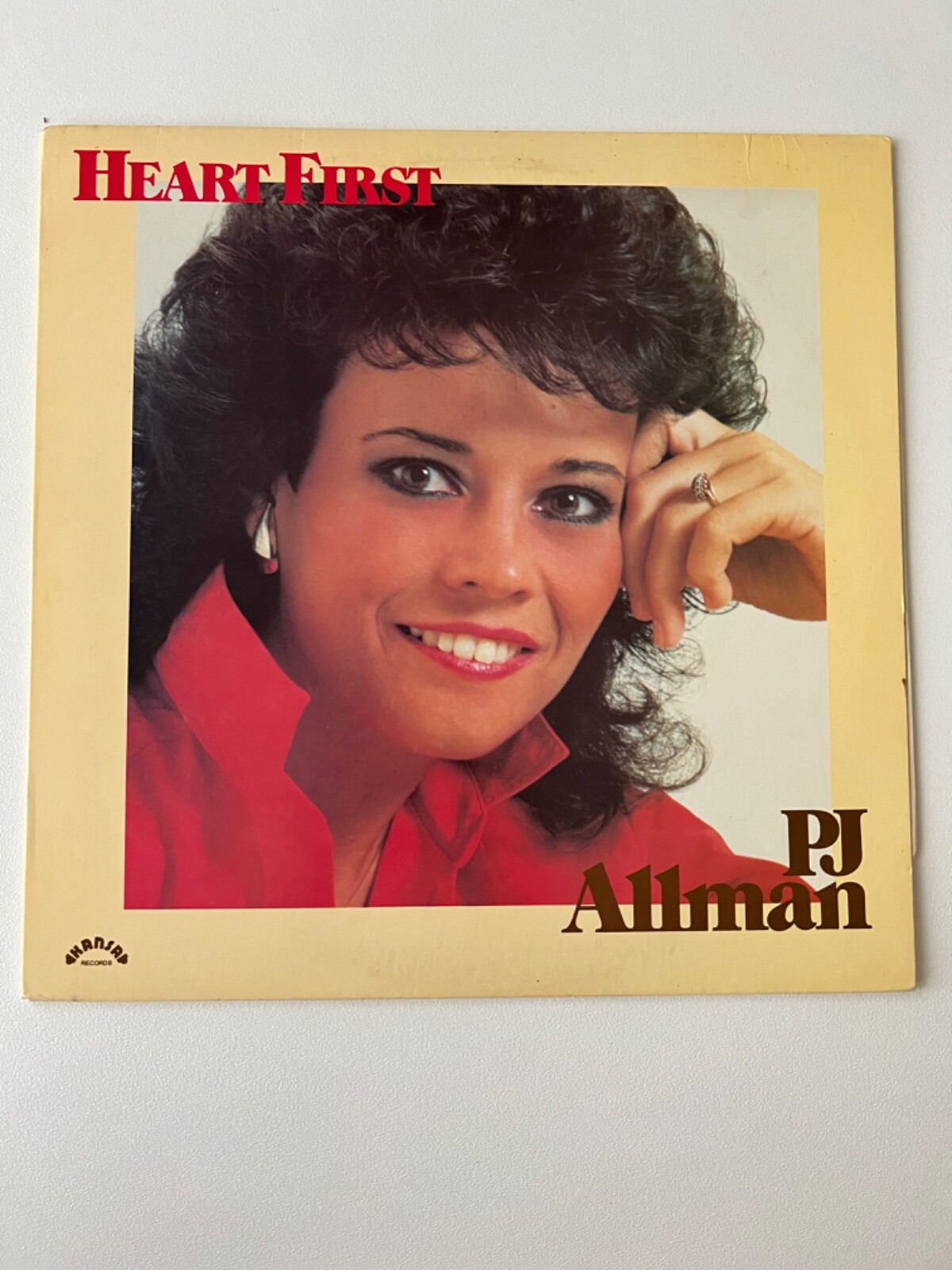 PJ Allman Heart First 1987 LP Kansa Records KA-631 EX