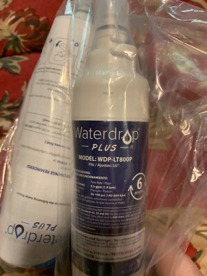 Waterdrop PLUS WDP-LT800P Water Filter FITS LG LT800P-LOT OF 2 FILTERS