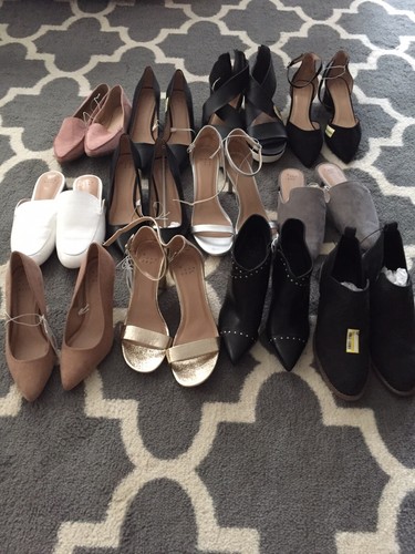 Wholesale Lot Of Womens Target Brand Shoes Retails Over $900