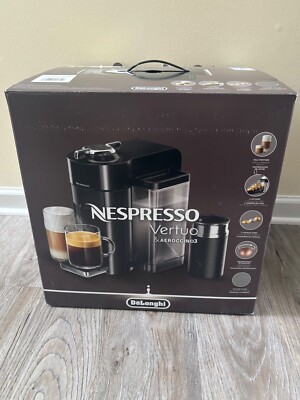 Nespresso ENV135TAE Vertuo Coffee And Espresso Single-serve Machine - Silver