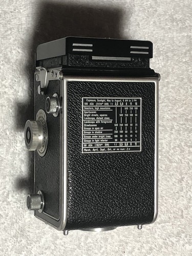 ROLLEI ROLLEIFLEX HEIDOSMAT 2.8  MEDIUM FORMAT CAMERA w/ XENAR LENS