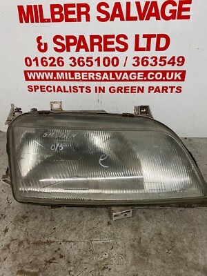 VOLKSWAGEN SHARAN 1998 S REG DRIVERS SIDE O/S HEADLIGHT HEADLAMP