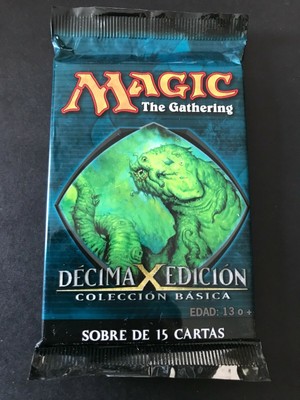 10th Tenth Edition Booster Pack - ITALIAN - MTG - Brand New Sealed