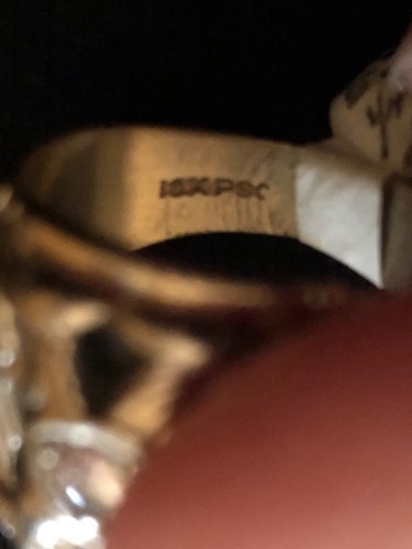 Vintage Masonic Ring 32nd Degree Mason Two Headed Eagle 10K Gold 1/4ctw Diamond