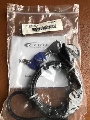New CODI Security Laptop Key Cable Lock (BB)