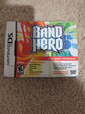 Band Hero (Nintendo DS, 2009) Brand New