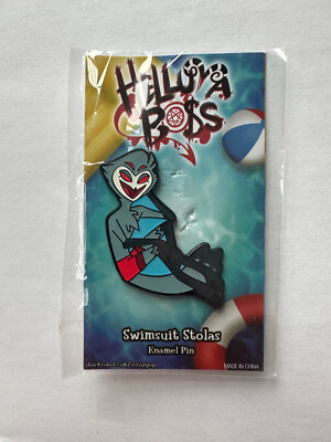 Swimsuit Stolas - Enamel Pin from Helluva Boss (Unopened, New)