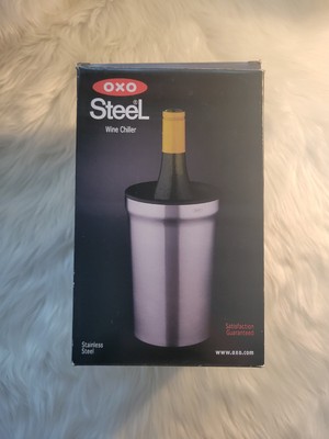 OXO Stainless Steel Wine Bottle Chiller Cooler (New)
