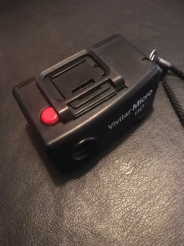 Vivitar Micro 110 Black 110 Film Camera - Untested