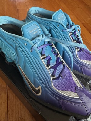Martine Rose Nike Shox MR4 Scuba Blue/Black 8M/9.5W | eBay