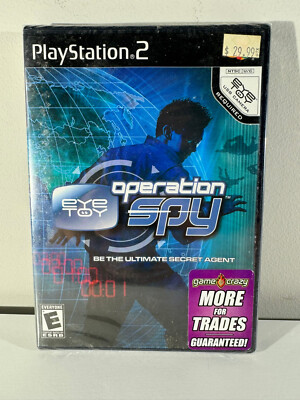 Eye Toy Operation Spy  - Sony PlayStation 2 PS2 - BRAND NEW & FACTORY SEALED