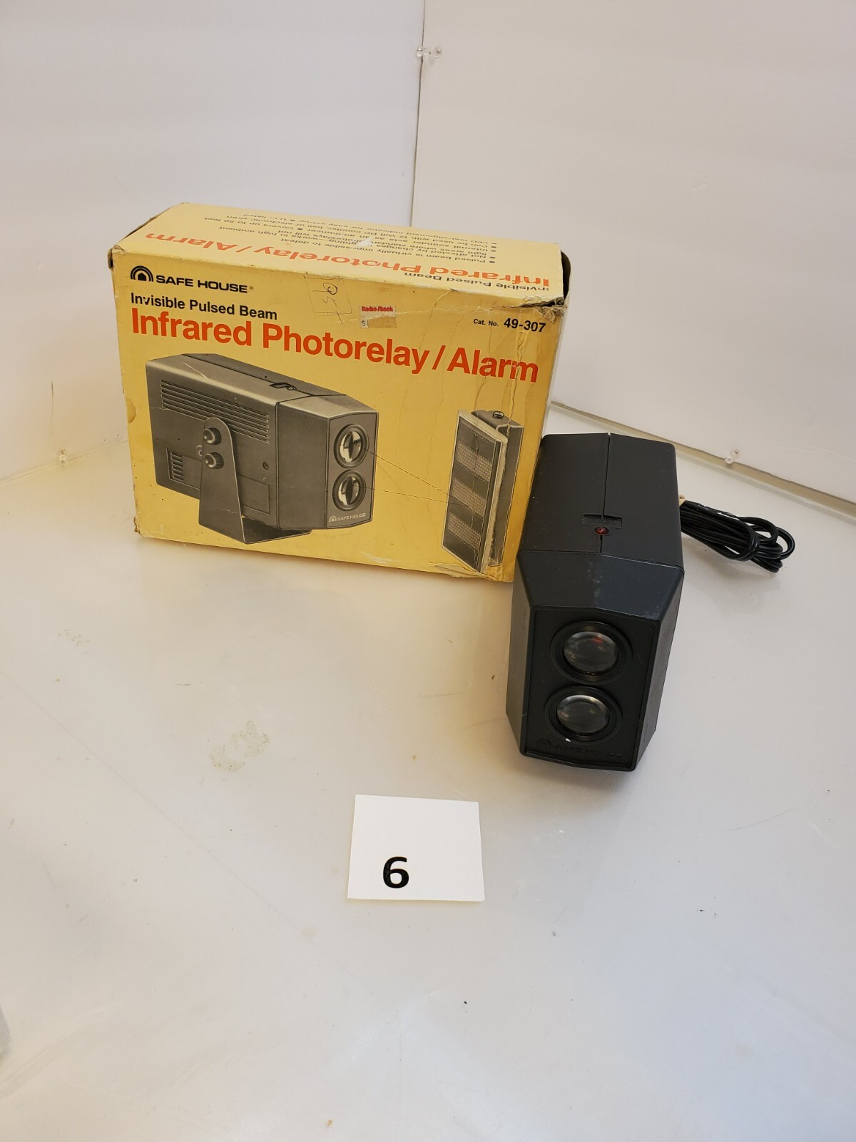 Safe House Radio Shack Infrared Photorelay Pulsed Beam Security Alarm Sys 49-307