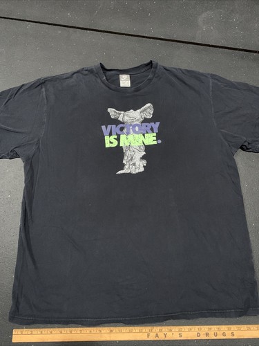 ウェア NIKE premium vintage game shirt Vintage Nike Men's T-shirt No Gimmicks Just Game Basketball