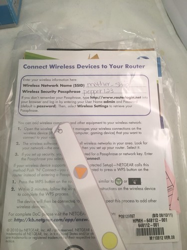 Netgear N300 Wireless Router WNR2000