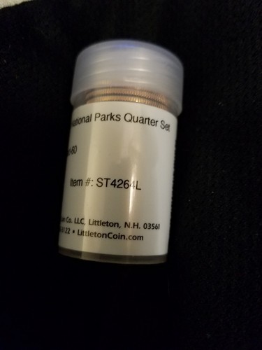 Vtg Complete Set National Parks Quarters 2010-2014Collector UNCIRCULATED 24coins