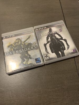 Darksiders 1 and 2 Bundle (Sony, PlayStation 3) PS3 (GREAT CONDITION) Fast Ship