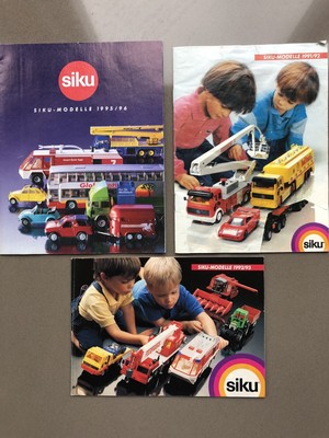 SIKU 1991 1992 1995 CATALOGUES EXCELLENT CONDITION