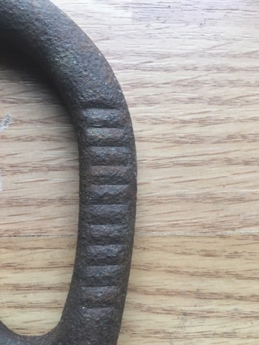 Vintage Pedal Car Steering Wheel - Original item.