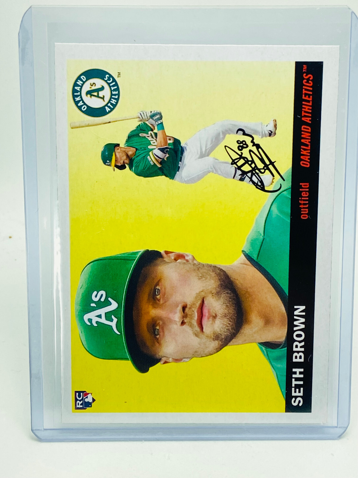 TOPPS MLBカード TRIPLE THREADS SETH BROWN ATHLETICS ONE OF ONE #RFPAR-SB 送料無料 中古 IT2 TOPPS MLBカード TRIPLE THREADS SETH BROWN ATHLETICS ONE OF