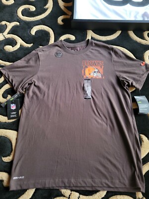 2020 NFL Nike Cleveland Browns Facility Playbook Performance Dri-FIT T-Shirt