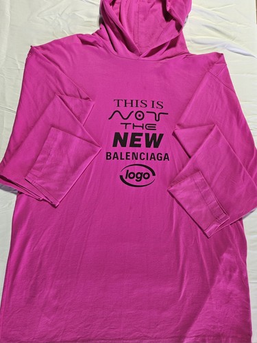 け*し様 BALENCIAGA ピンク Tシャツ XS 新品タグ付き BALENCIAGA（バレンシアガ）Tシャツ・カットソー ピンク サイズ