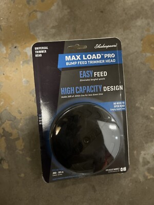 NEW Shakespeare Universal Fit Max Load PRO Bump Feed Trimmer Head High Capacity
