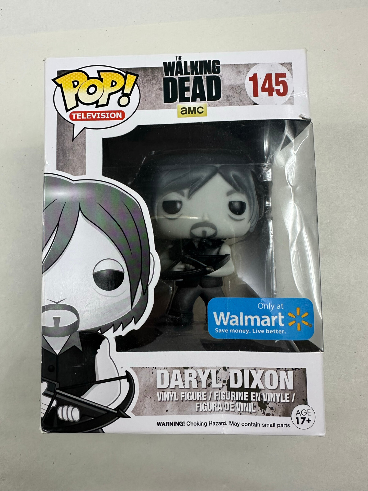 daryl dixon funko pop black and white