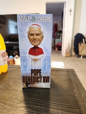 BOSLEY BOBBERS- POPE BENDICT XV1 Bobblehead -  With Box