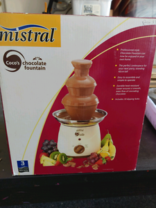 Mistral Chocolate Fountain Instruction Manual
