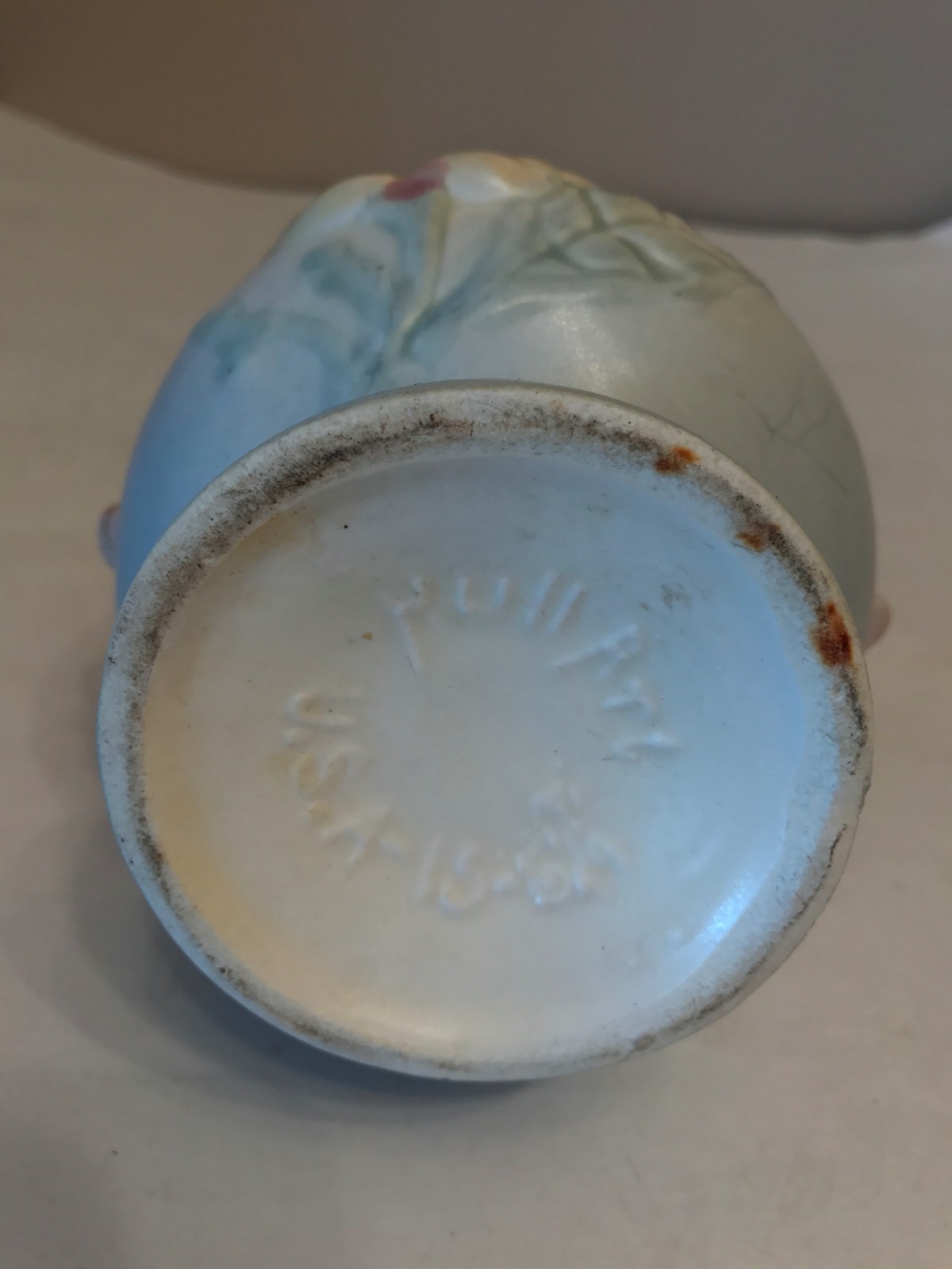 Hull Vase Magnolia 15 ~ Hull Art Pottery