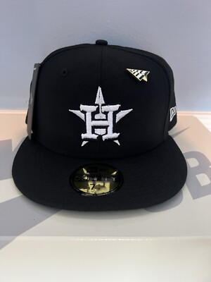 Paper Planes Houston Astros 59fifty Hat new era Size 7 5/8 Roc Nation JayZ Black