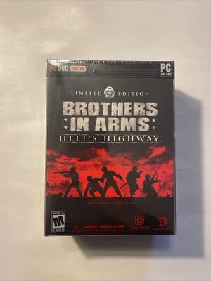 Brothers in Arms: Hell's Highway -- Limited Edition (PC, 2008) - New