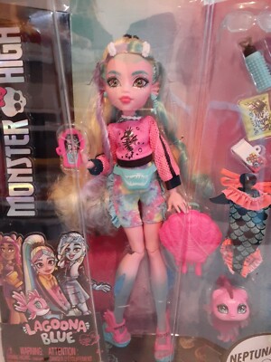 Monster High Lagoona Blue G3 Reboot Mattel 2022 Generation 3 FREE SHIPPING